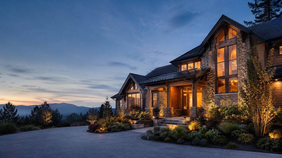 Outdoor lighting in Lancaster CA