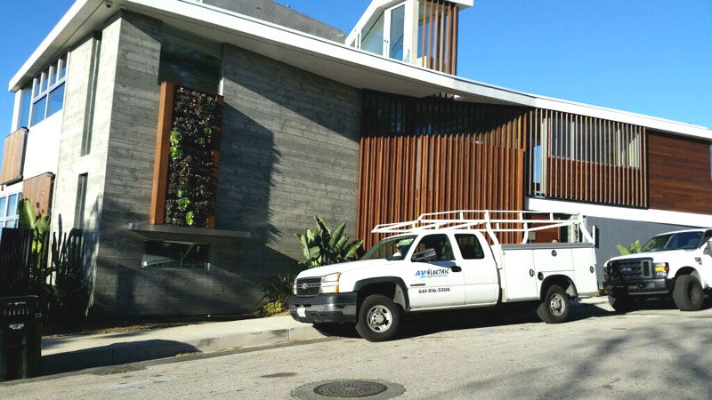 AV Electrician service truck